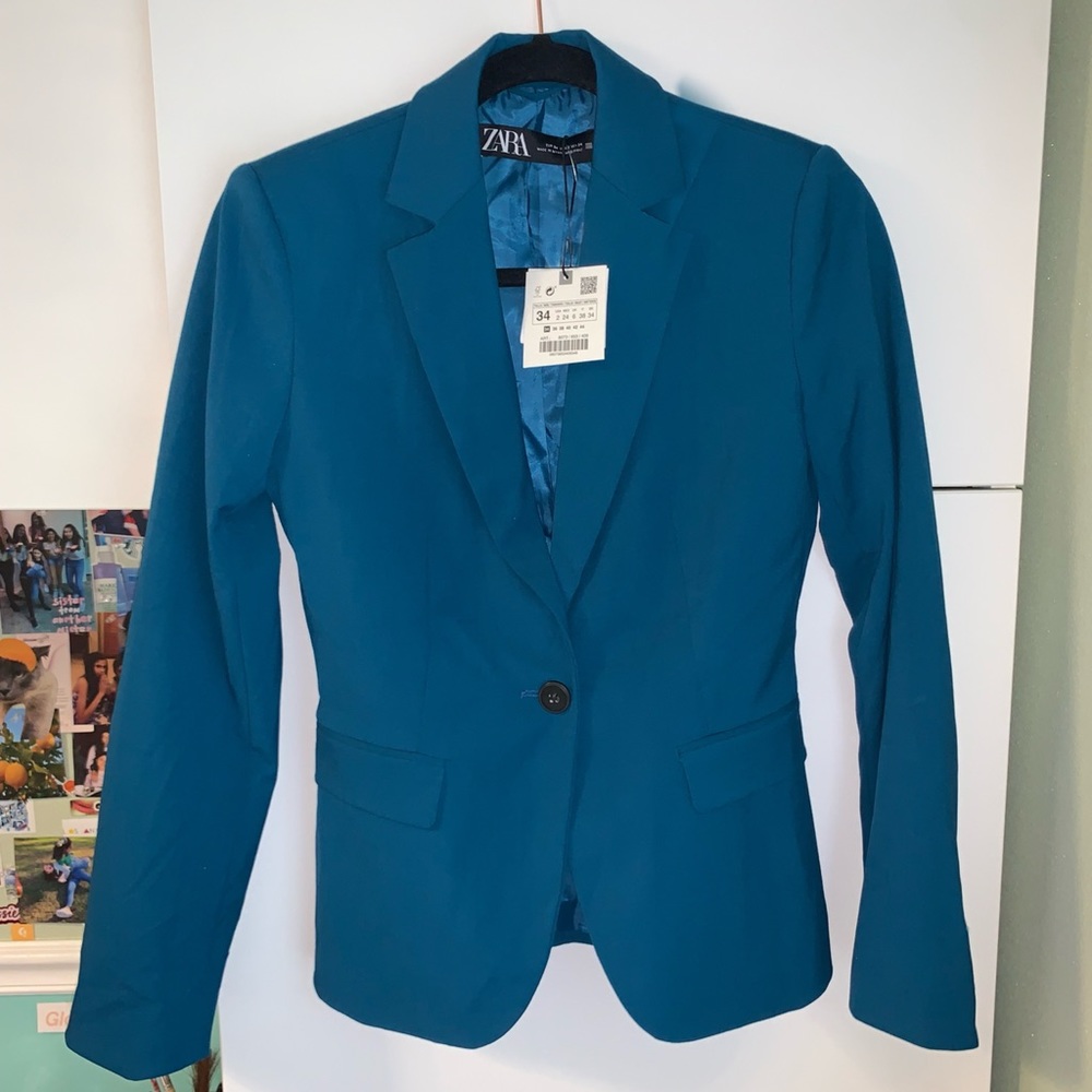 NEW ZARA BLAZER W TAGS